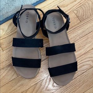 Torrid platform sandals
